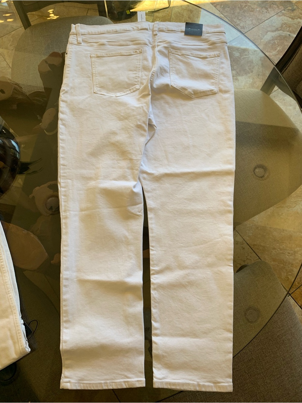 Banana Republic Slim White Skinny Jeans for Women - Picture 4 of 8